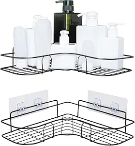 Self-Adhesive L- Shape  Corner Shelves ( pack of 2 )